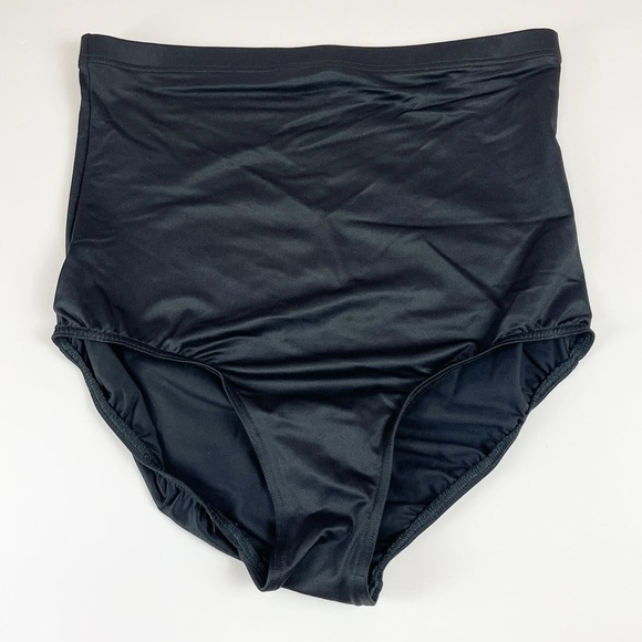 NEW Magicsuit Bikini Bottom Womens Size 16 Black High Rise NWOT - Picture 1 of 8